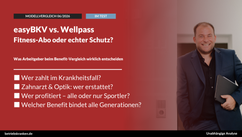 Der Vergleich: easyBKV vs. Wellpass