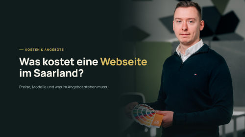 Was kostet eine Webseite im Saarland?