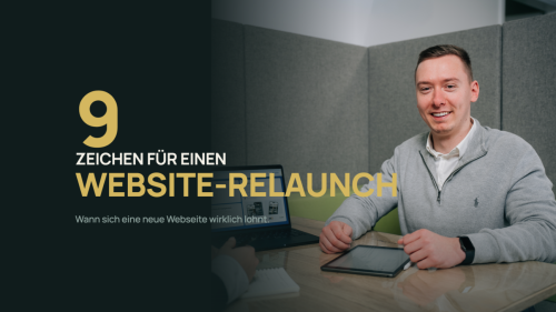 9 Zeichen für einen Website-Relaunch