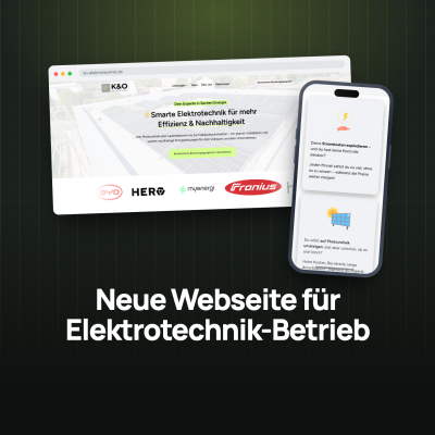 Vom Kontaktformular zur Kundenschmiede: K&O gewinnt regelmäßig online Kunden