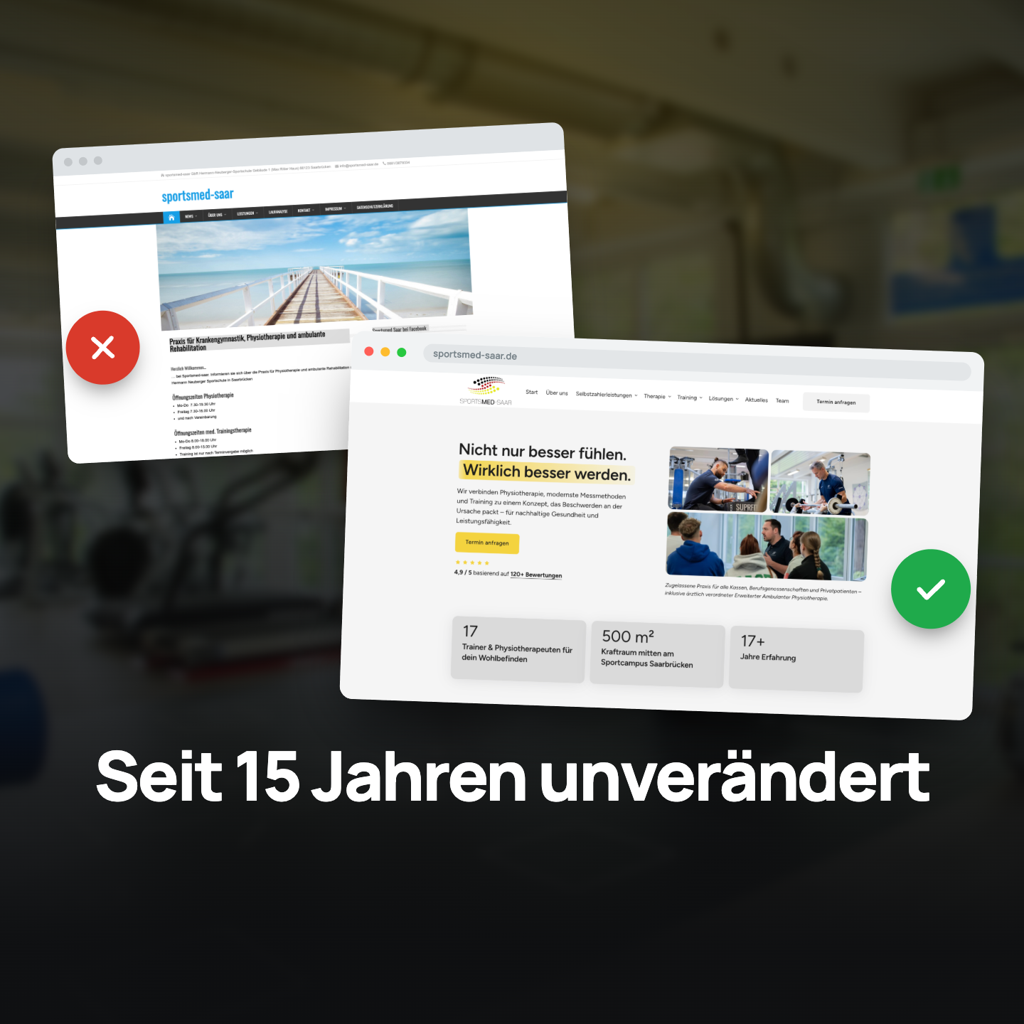 Von generischer Therapie zum Sportsmed-Partner: Relaunch liefert qualifizierte Selbstzahler-Anfragen