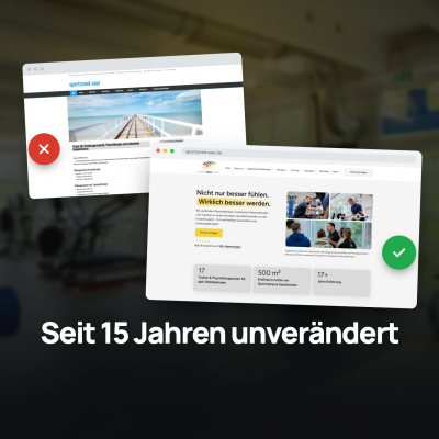 Von generischer Therapie zum Sportsmed-Partner: Relaunch liefert qualifizierte Selbstzahler-Anfragen