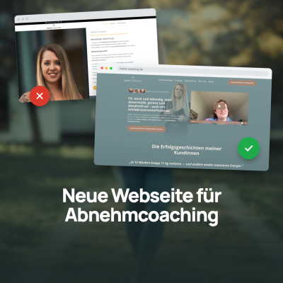 Relaunch für Abnehmcoach: Social Proof und schneller Go-Live