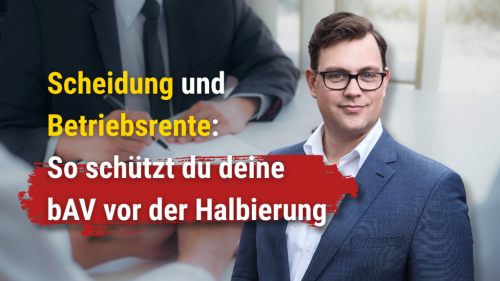 Nach dem Scheidungsantrag ist die Gestaltung vorbei. Die Weichen stellst du Jahre früher.