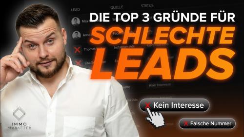 Schlechte Lead-Qualität Top 3 Gründe