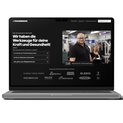 300 % mehr Probetrainings: Maschinenhaus generiert online deutlich mehr Probetrainings