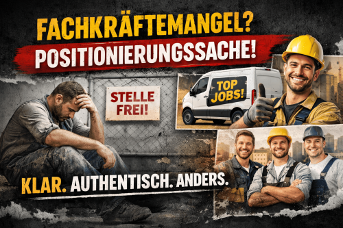 Fachkräftemangel im Bau und Handwerk? Werde zum Bewerbermagnet