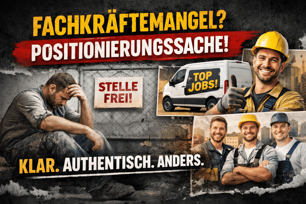 Fachkräftemangel im Bau und Handwerk? Werde zum Bewerbermagnet