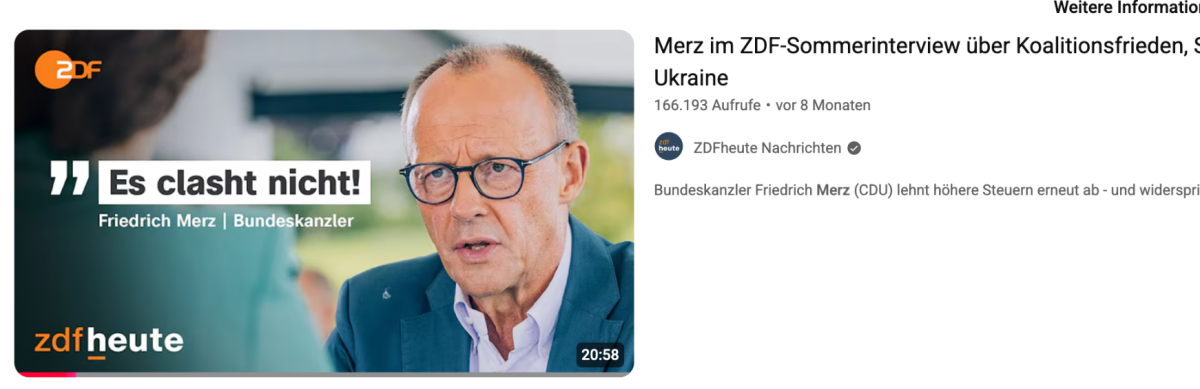 Das Sommerinterview interessiert kaum jemanden im Netz