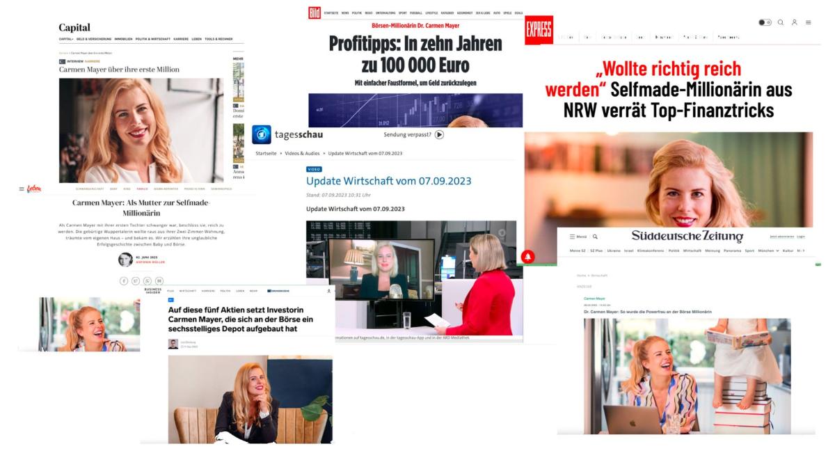 Ein kleiner Ausschnitt der etlichen Platzierungen