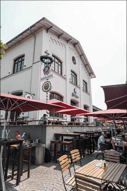 Die Fassade des 