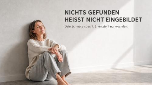 Dein Schmerz ist echt!