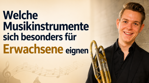 Gerade beim Einstieg macht die Wahl des richtigen Instrumentes einen großen Unterschied 