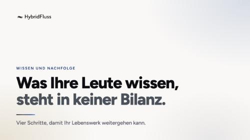 Wissen ist das wertvollste Gut