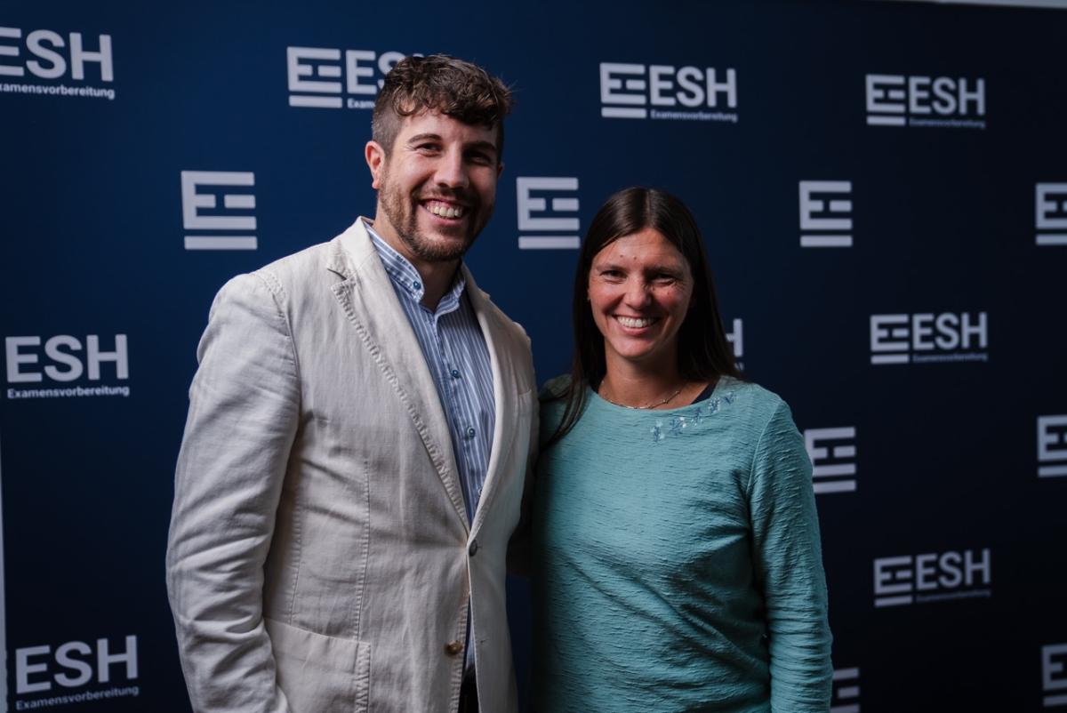 Sarah zu Besuch bei ESH Examensvorbereitung&nbsp;