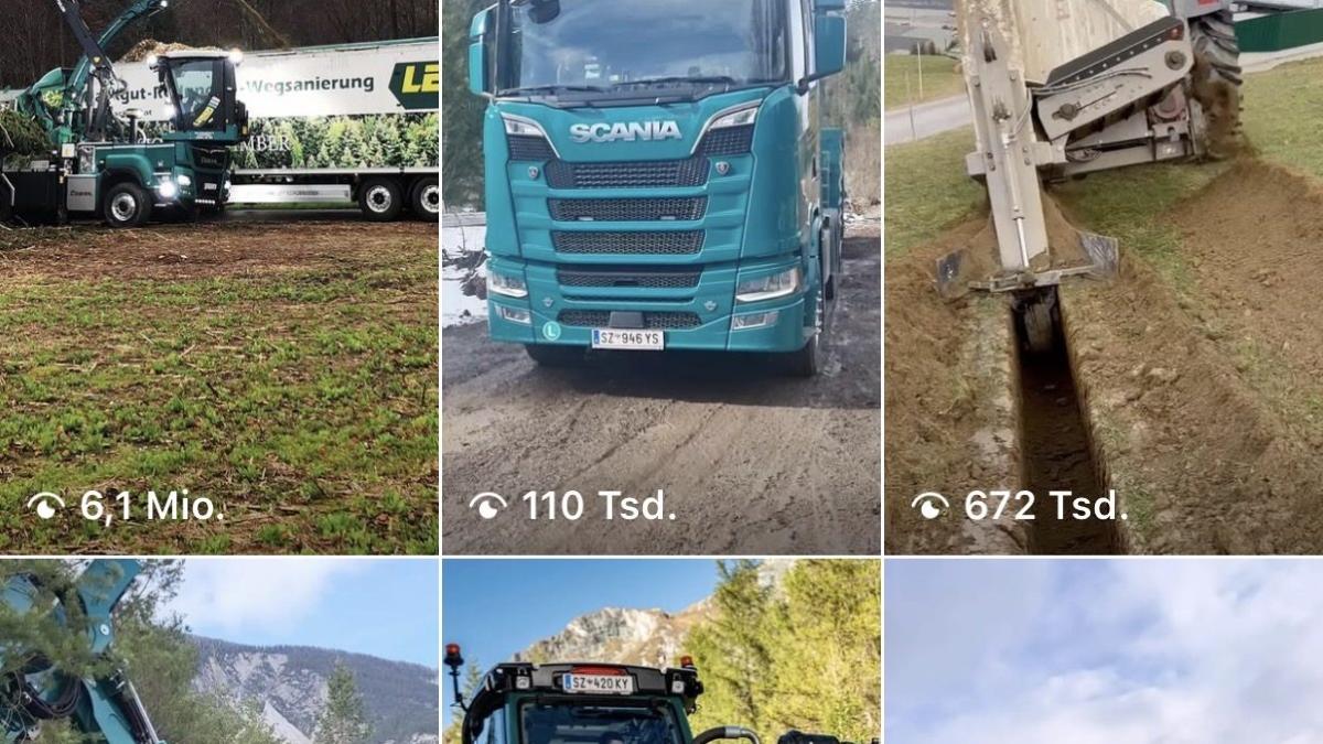 Beispiele eines unserer Kunden, bei dem Mitarbeiter mit dem Handy Baustellen filmen. Ohne aufwendigen Schnitt meist Einmalaufnahmen aus dem Moment heraus.