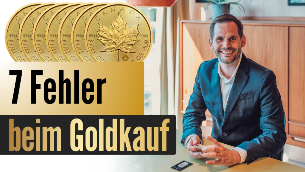7 teure Fehler beim Goldkauf - und wie du sie vermeidest