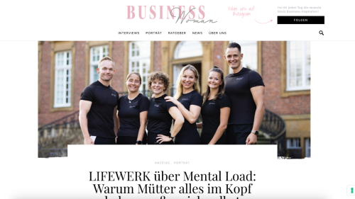 Business Woman, 2026 (https://www.businesswoman.de/)