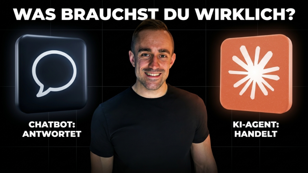 Chatbot antwortet, der KI-Agent handelt – was brauchst du wirklich?