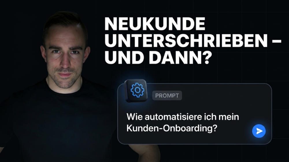 Mann fragt, wie er sein Kunden-Onboarding automatisieren kann.
