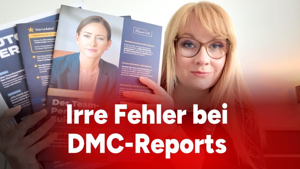 Irre Fehler bei DMC-Reports