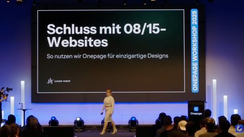 So nutzen wir Onepage für einzigartige Designs