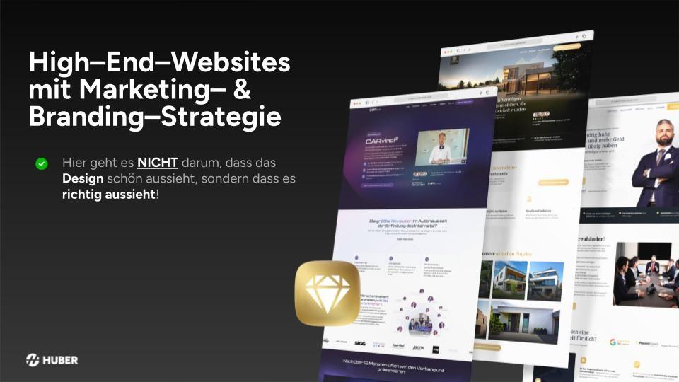 High–End–Websites mit Marketing– & Branding–Strategie