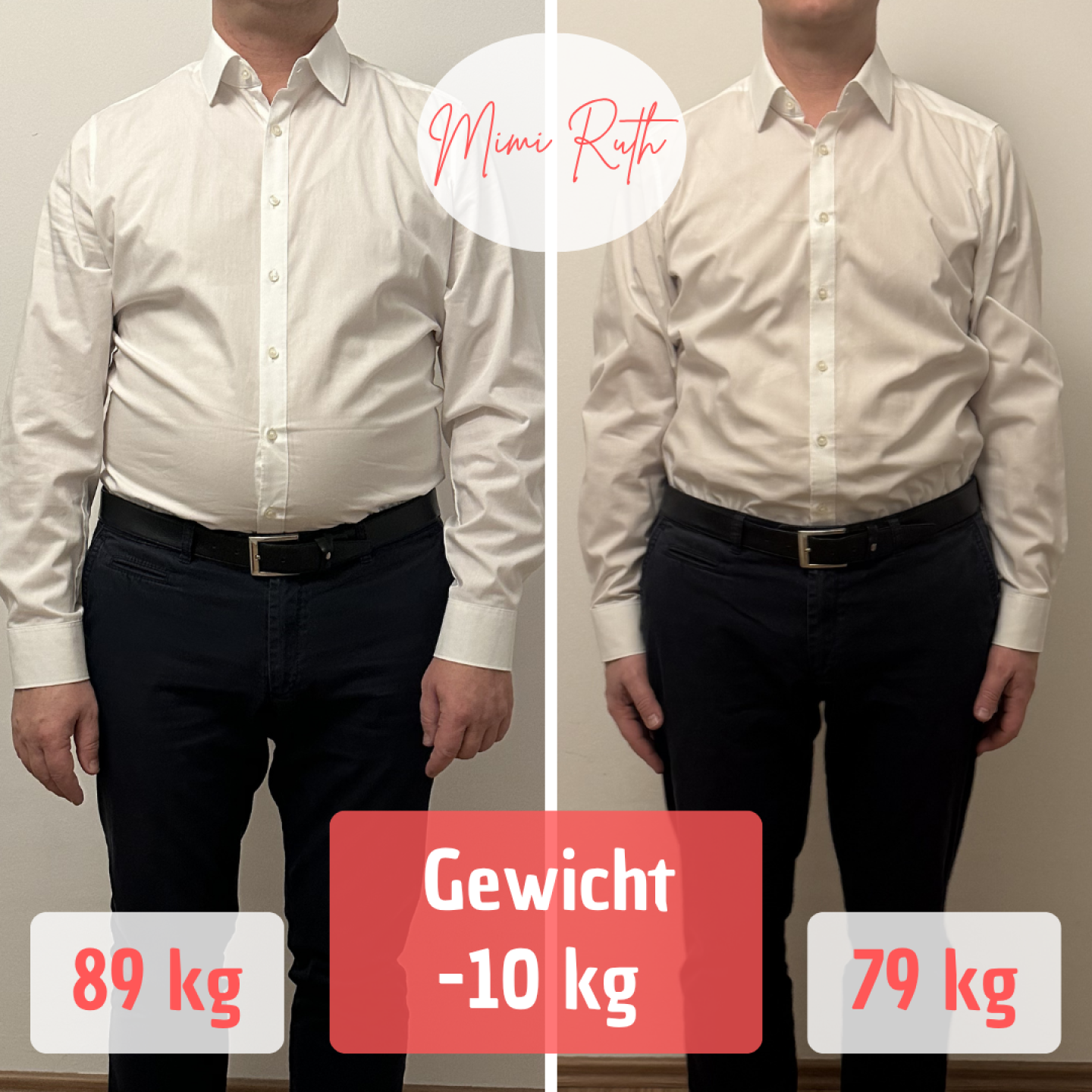 -10 kg leichter: Thomas holt sich trotz 60-h-Wochen die Kontrolle zurück