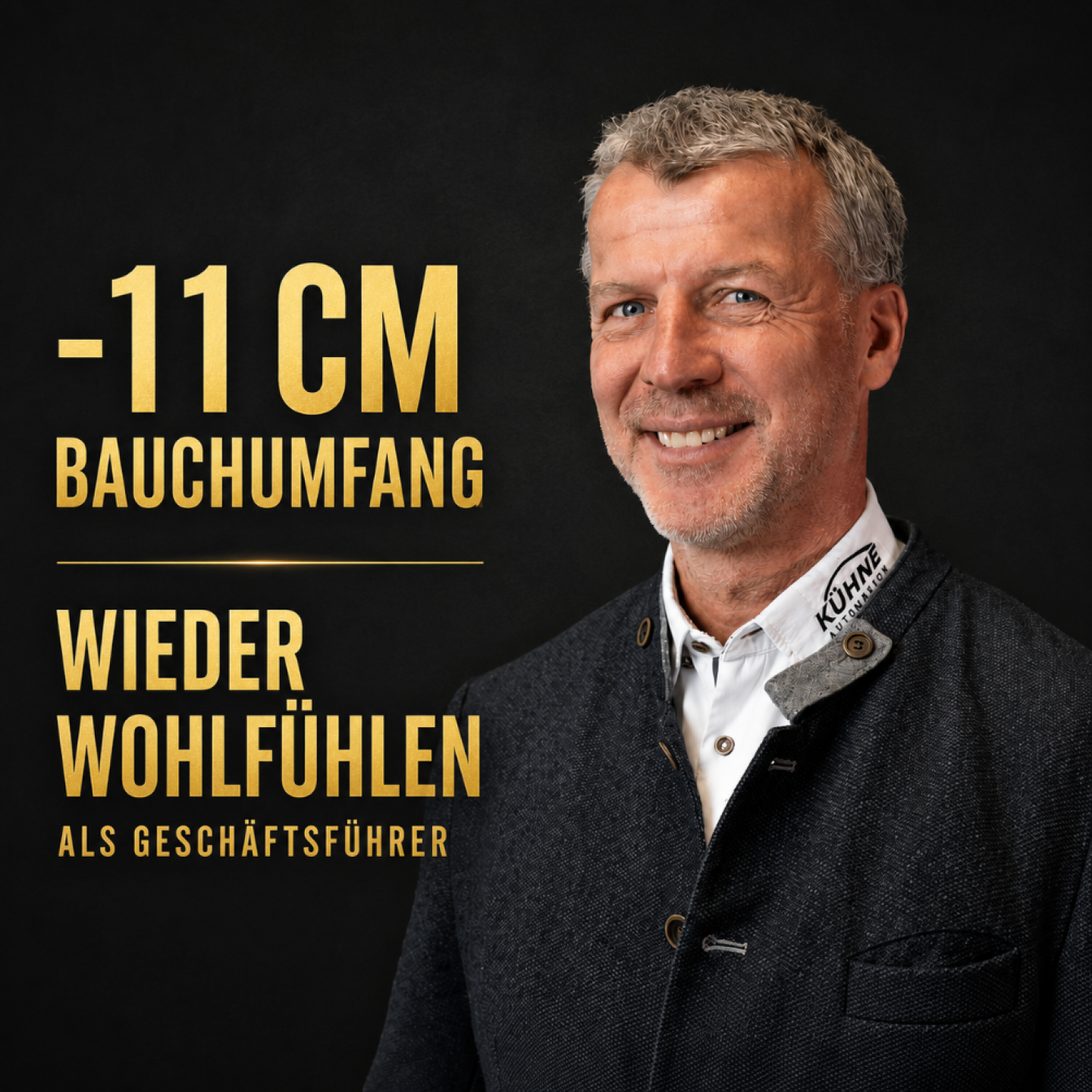 -11 cm Bauchumfang in 8 Wochen, trotz vollem Geschäftsführeralltag