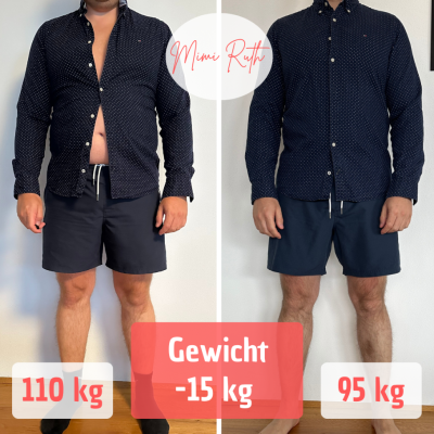 -15 kg leichter trotz vollem Unternehmeralltag: So hat's Harald geschafft