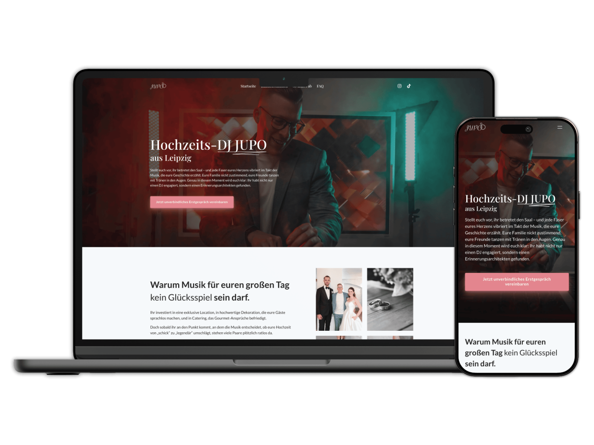 Mit der richtigen Website und einer erfolgsorientierten Strategie sind schnell zusätzliche Einnahmen als Hybrid-DJ von 6.000€ - 15.000€ möglich!