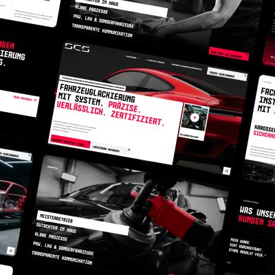 SCS Fahrzeuglackierung: Corporate Identity für einen Fahrzeuglackierer