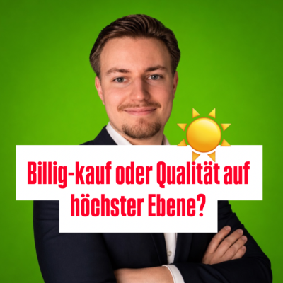 20 Jahre Ruhe statt 16.000 € Folgekosten: PV mit Alpha ESS G3 & Bauer